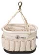 KLE-5152S                      OVAL CANVAS BUCKET W/41 POCKET from KLE